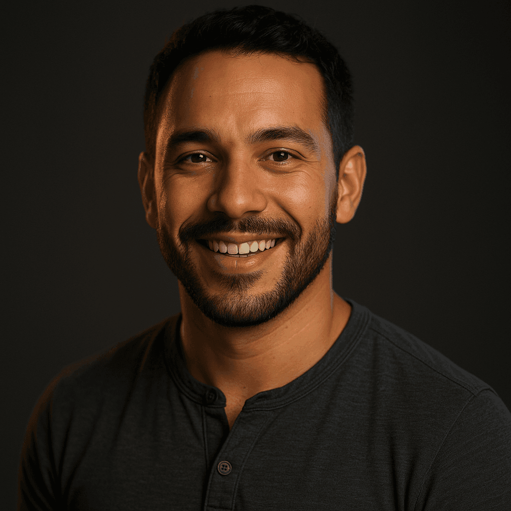 Portrait of Daniel, a cofounder candidate — commercial.